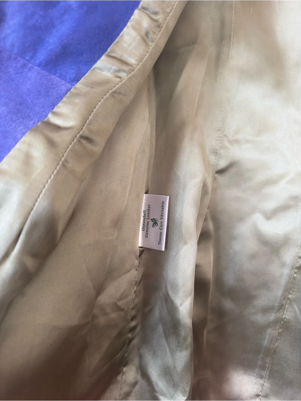 Vintage Danier suede blazer - Picture 7 of 7